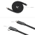 SmallRig 5612 - przewód, magnetycznie zwijany kabel USB-C prosty do kątowy - wymiary